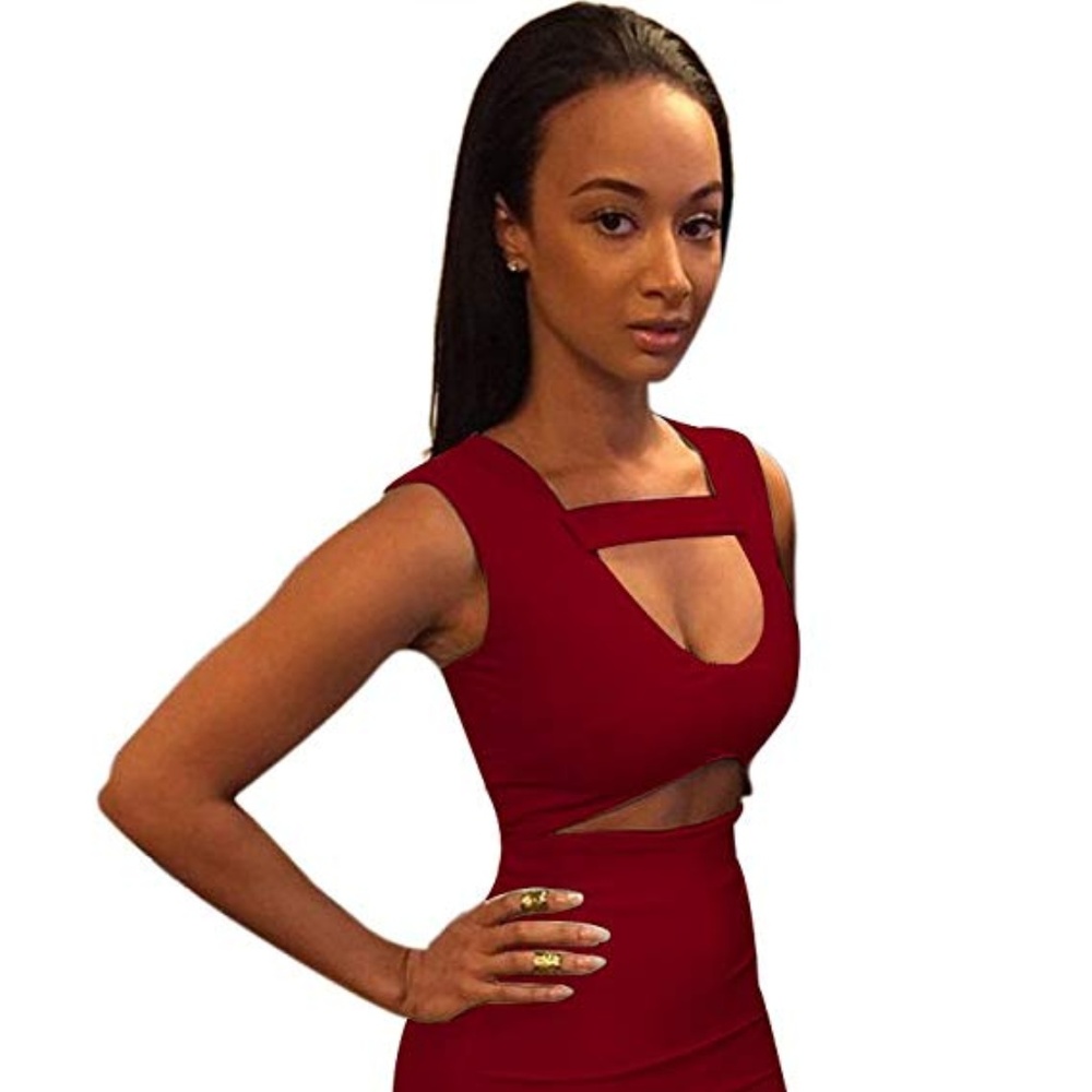 Sexy Red Dress - Allegrace